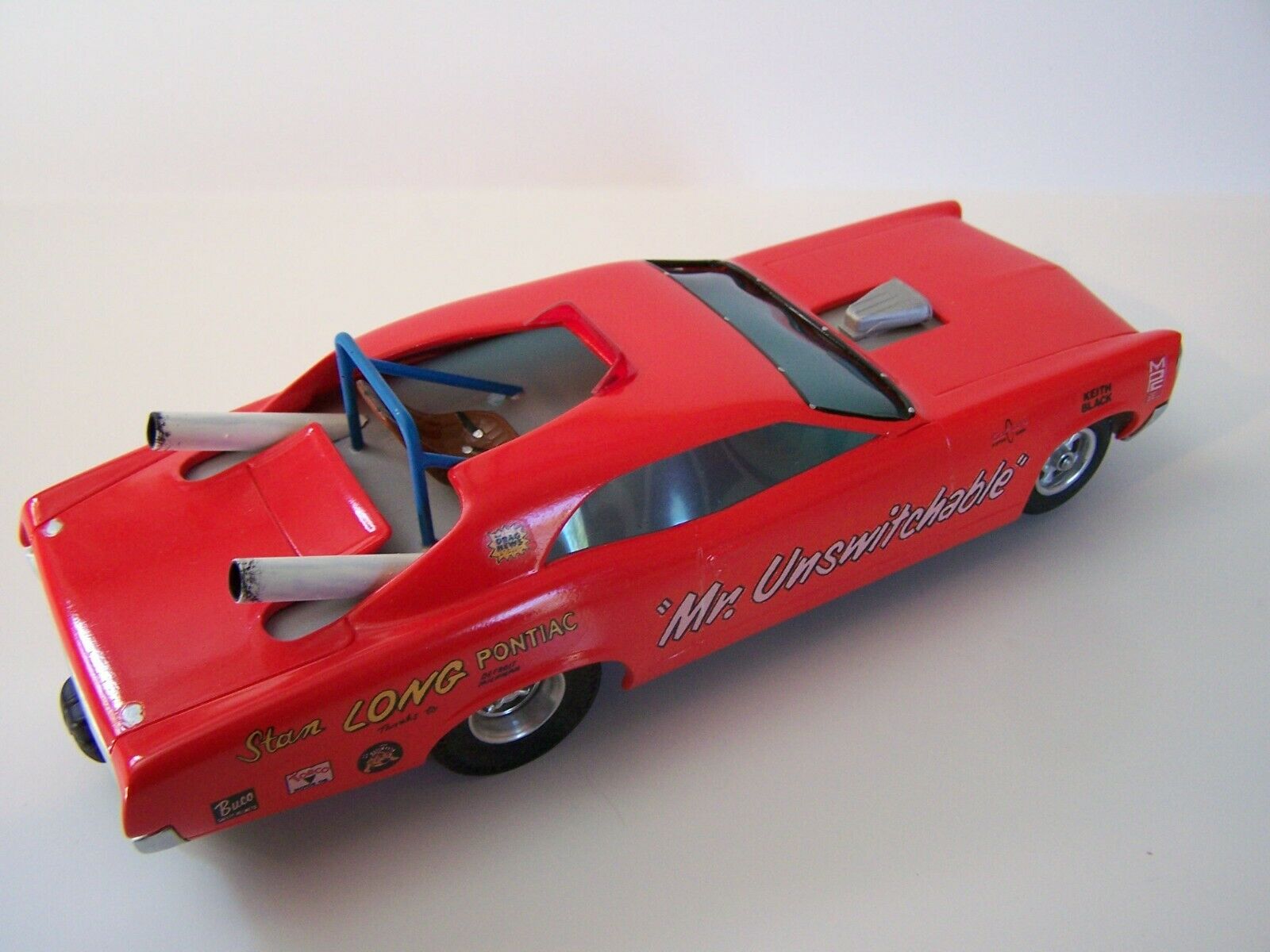 Custom Resin 1967 Gto Mr Unswitchable Funny Car Slot Car In 125th Scale