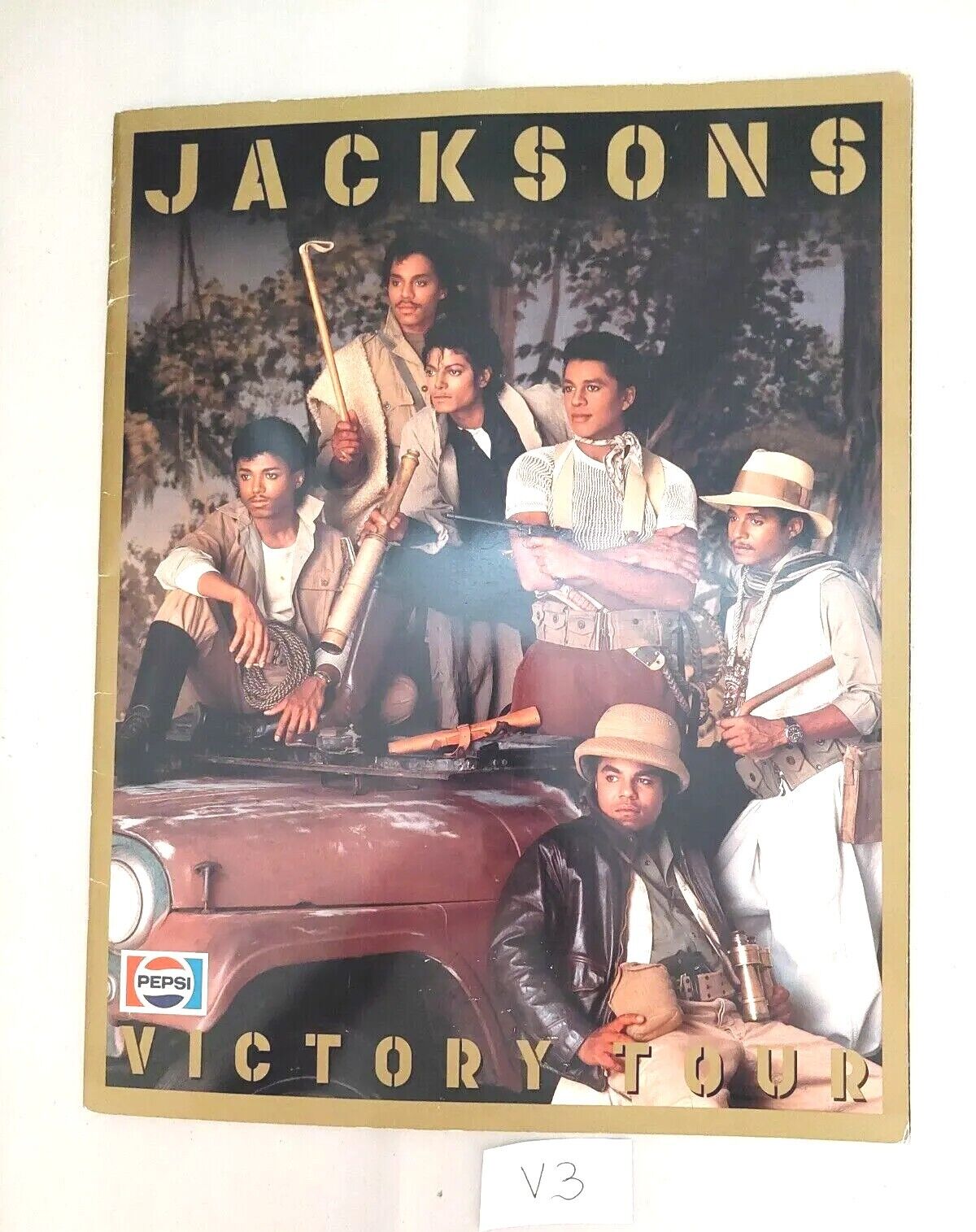 jacksons victory tour book