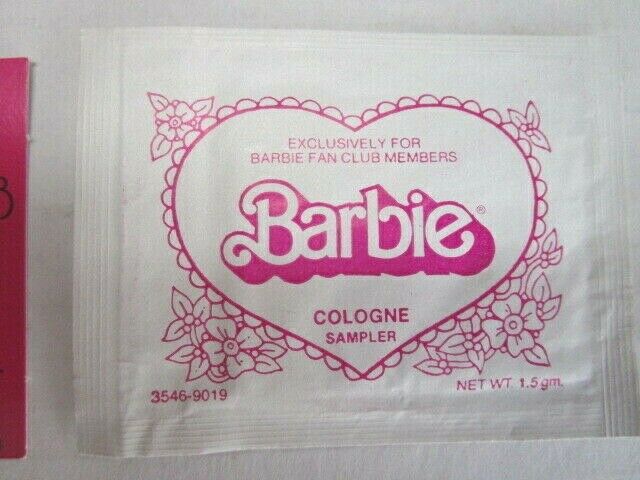 barbie fan club membership card