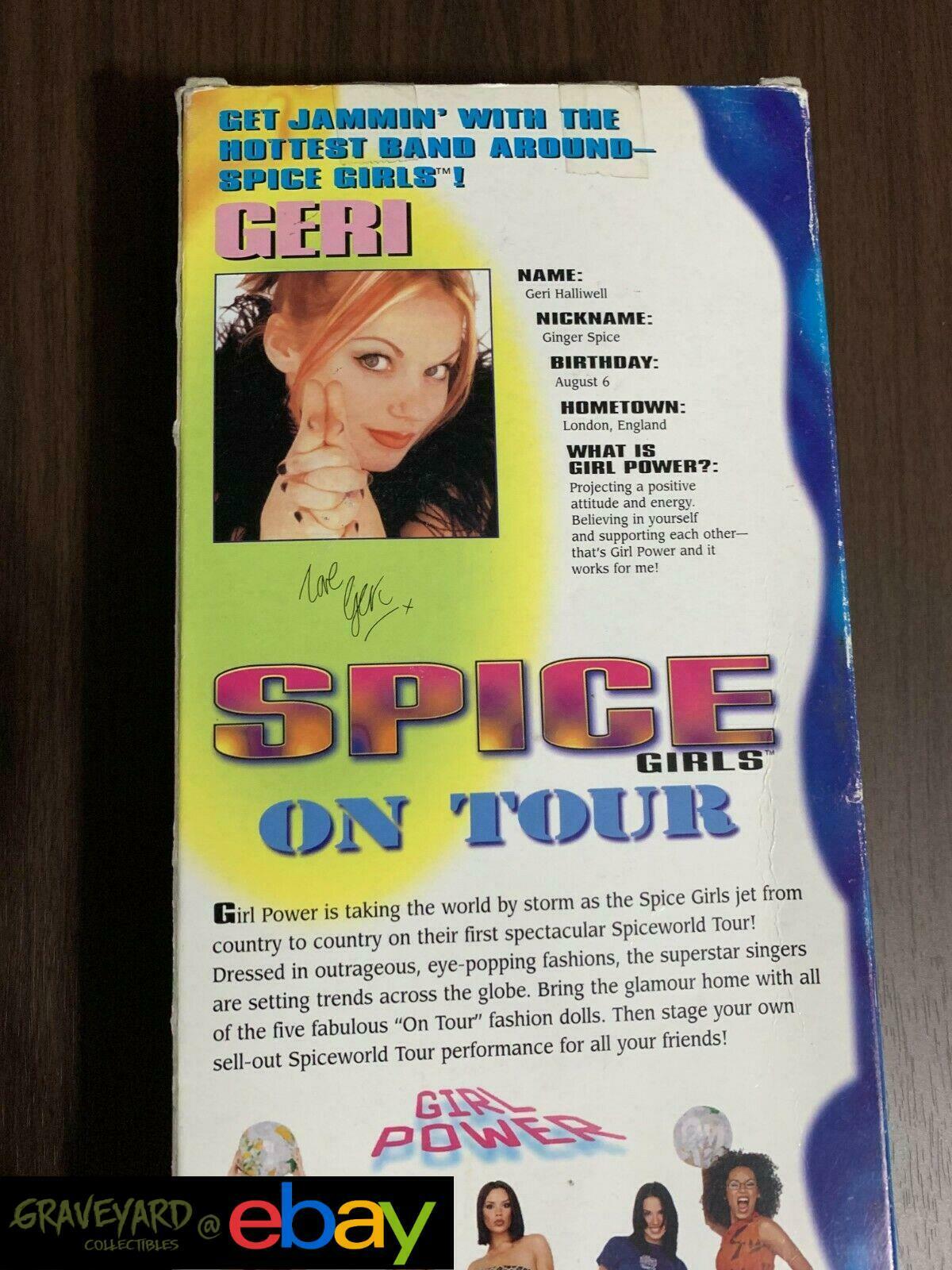 Spice Girls On Tour Ginger Spice Geri Halliwell Doll Galoob 1998 Sealed 